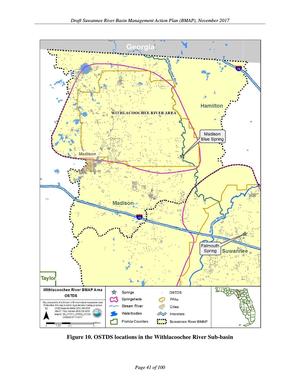 [Figure 10. Withlacoochee River Sub-basin]