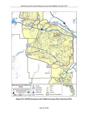 [Figure D-2. Middle Suwannee River Sub-basin PFA]