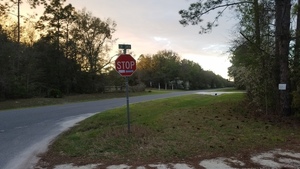 [Stop sign, 18:13:05, 30.0717538, -83.0544575]