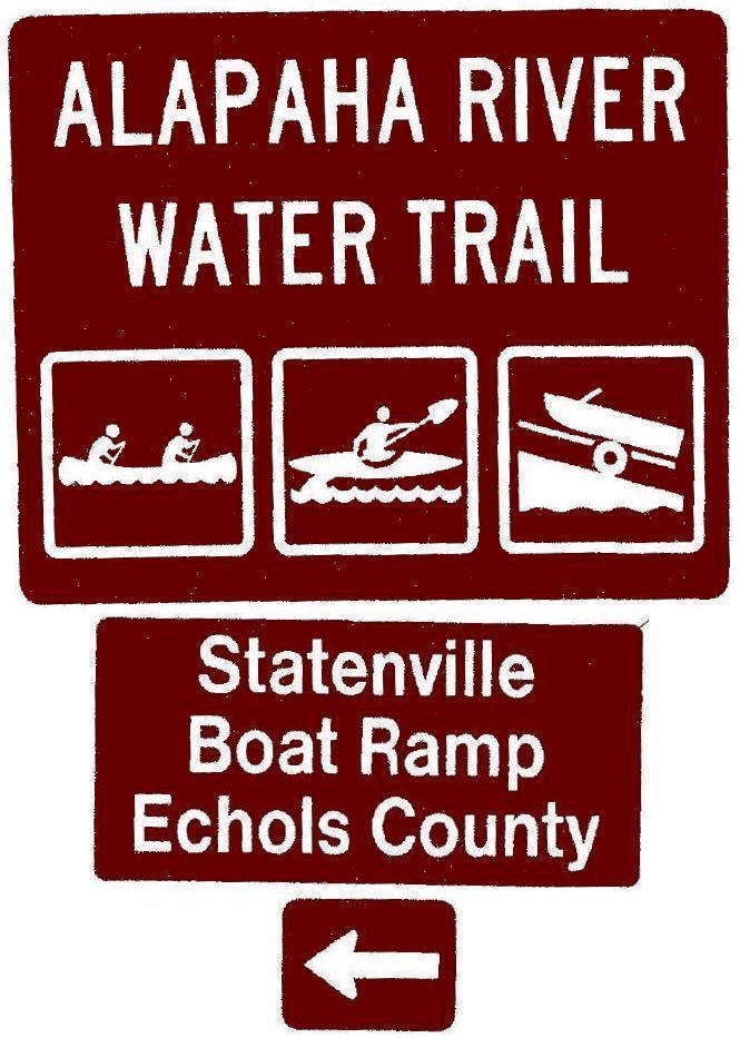 Statenville Boat Ramp, Echols County, Left