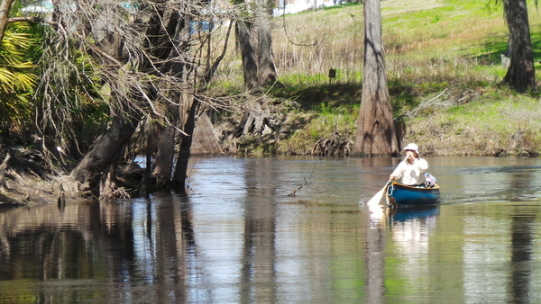 [A happy paddler]