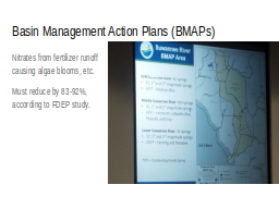 Basin Management Action Plans (BMAPs)