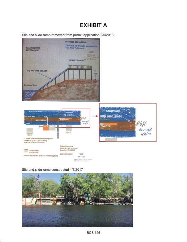 [Slip and slide ramp removed from permit application 2/5/2013 yet constructed 4/7/2017]