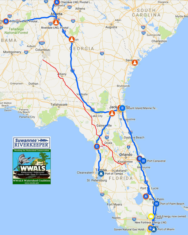 [WWALS LNG Export Map]