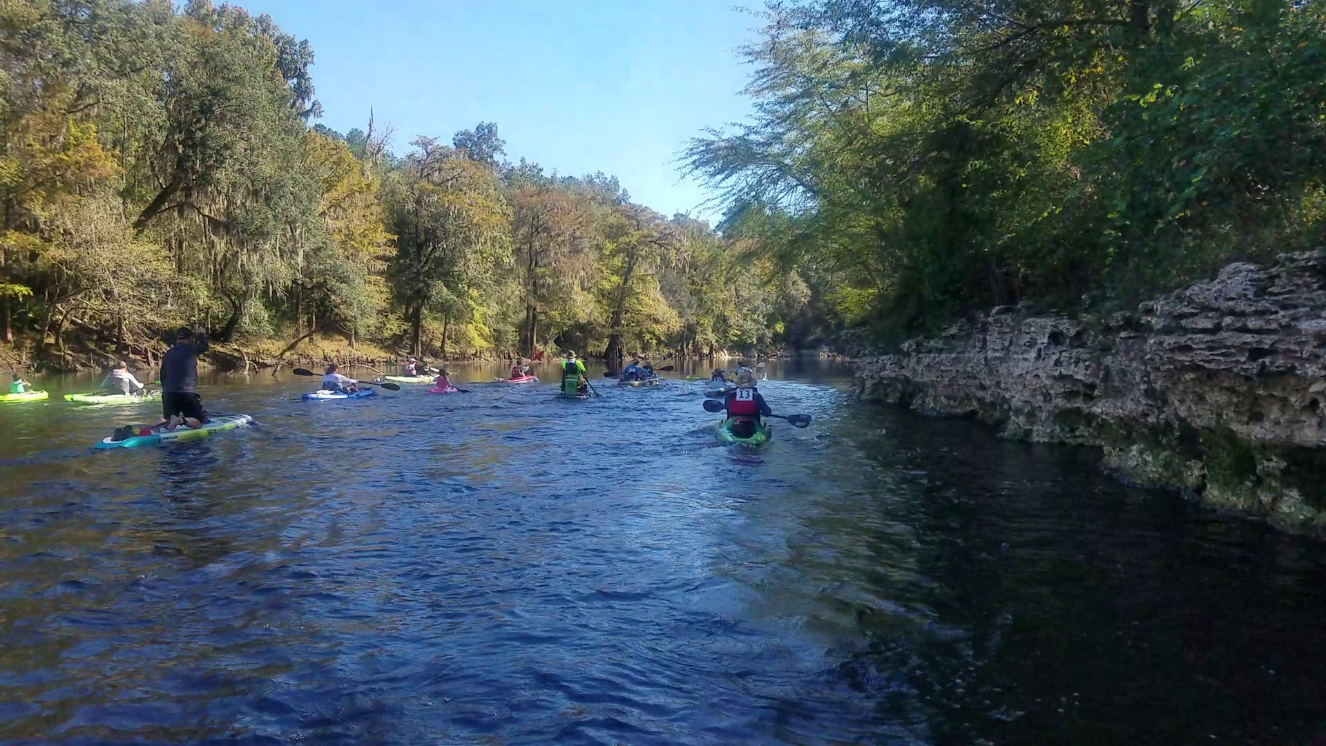 Churning up wake, 30.6353, -83.31108