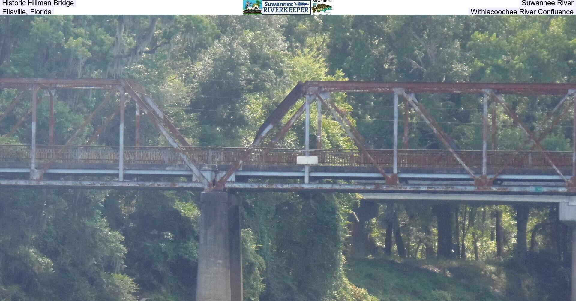 Historic Hillman Bridge, Suwannee River, Ellaville, Florida, Withlacoochee River Confluence
