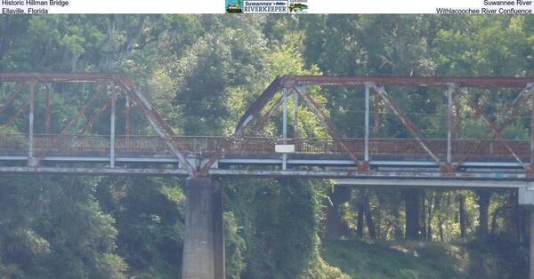 [Historic Hillman Bridge, Suwannee River, Ellaville, Florida, Withlacoochee River Confluence]