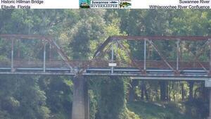 [Historic Hillman Bridge, Suwannee River, Ellaville, Florida, Withlacoochee River Confluence]