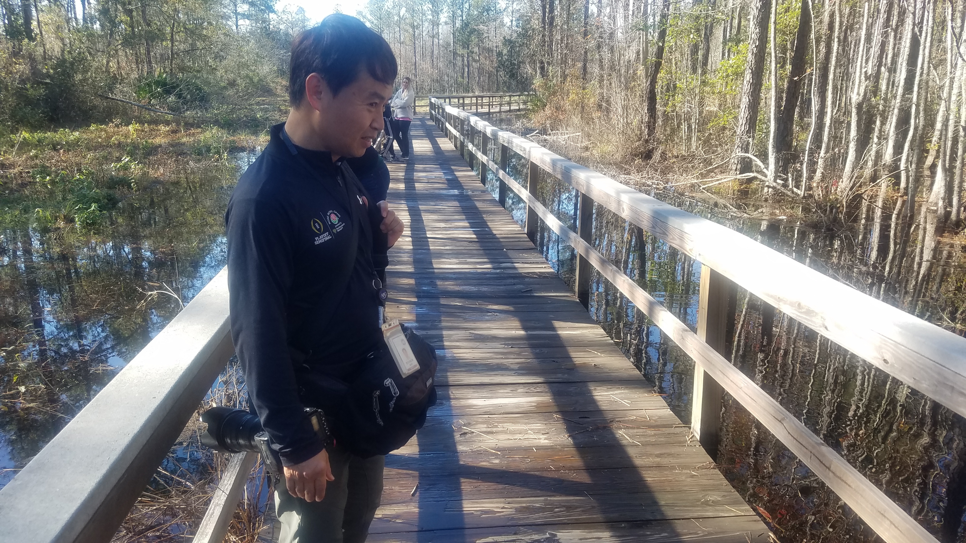 Hyosub Shin, Boardwalk, Grand Bay WMA