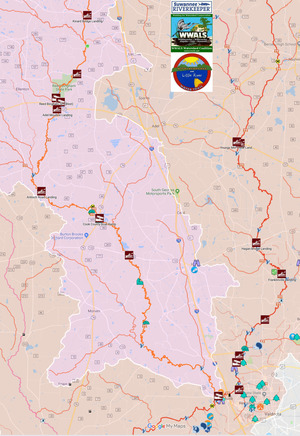 [Little River in Withlacoochee and Little River Water Trail]