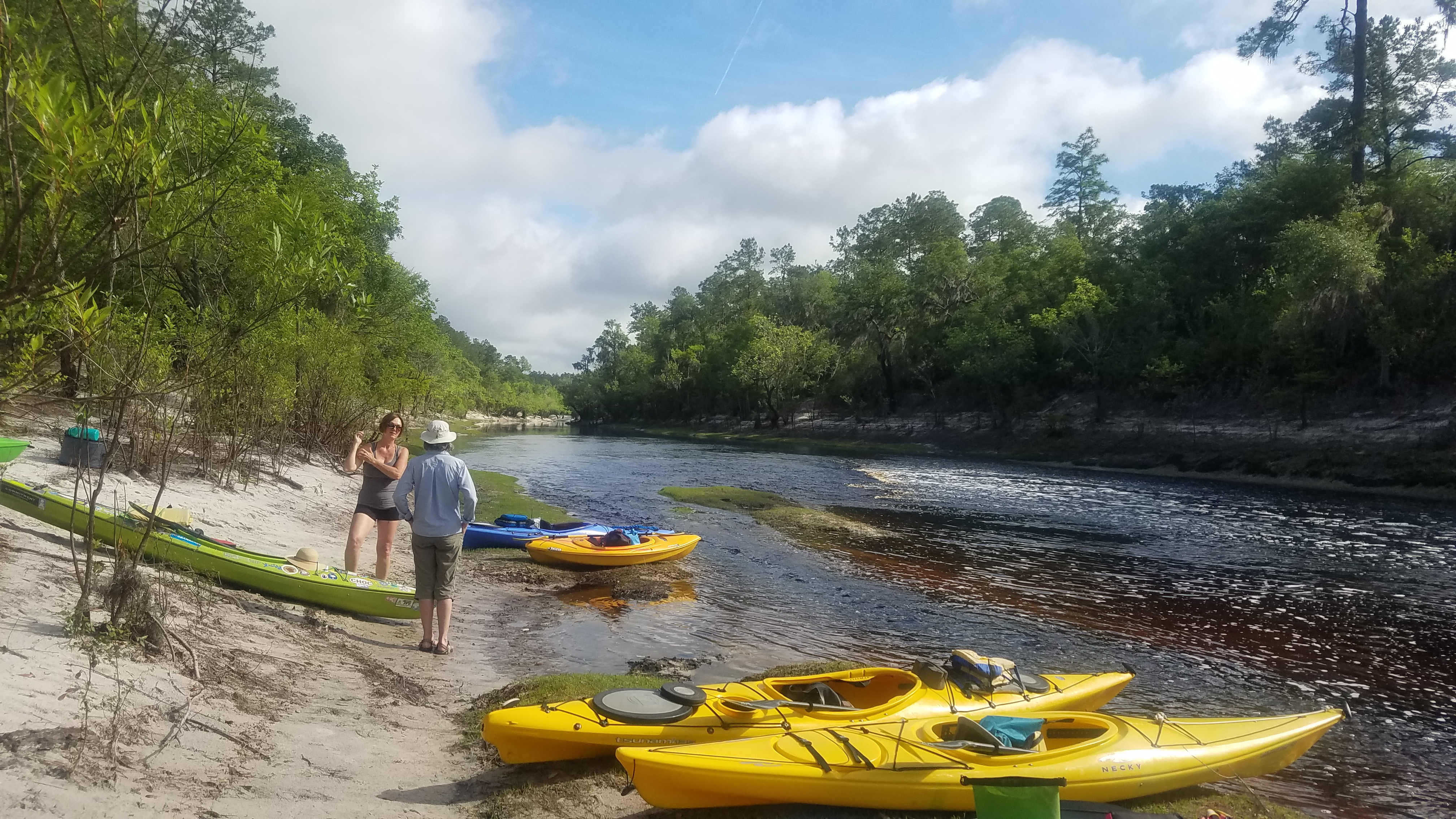 A few rocks upstream, 09:36:50, 30.5078799, -82.7168837