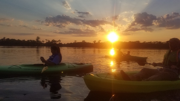 [Among paddlers]