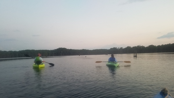 Near and far boats