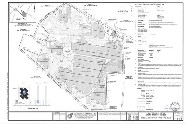 [Location Map, Union Springs Solar]