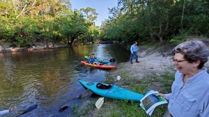 [Happy paddlers, happy Helen, 08:21:11, 30.847, -83.34754]