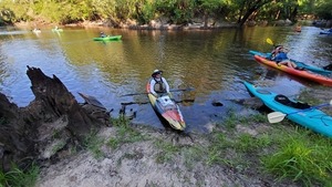 [A well-outfitted paddler, 08:21:16, 30.847, -83.34754]