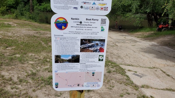 Nankin Boat Ramp Sign