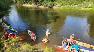 [Waders and boaters]