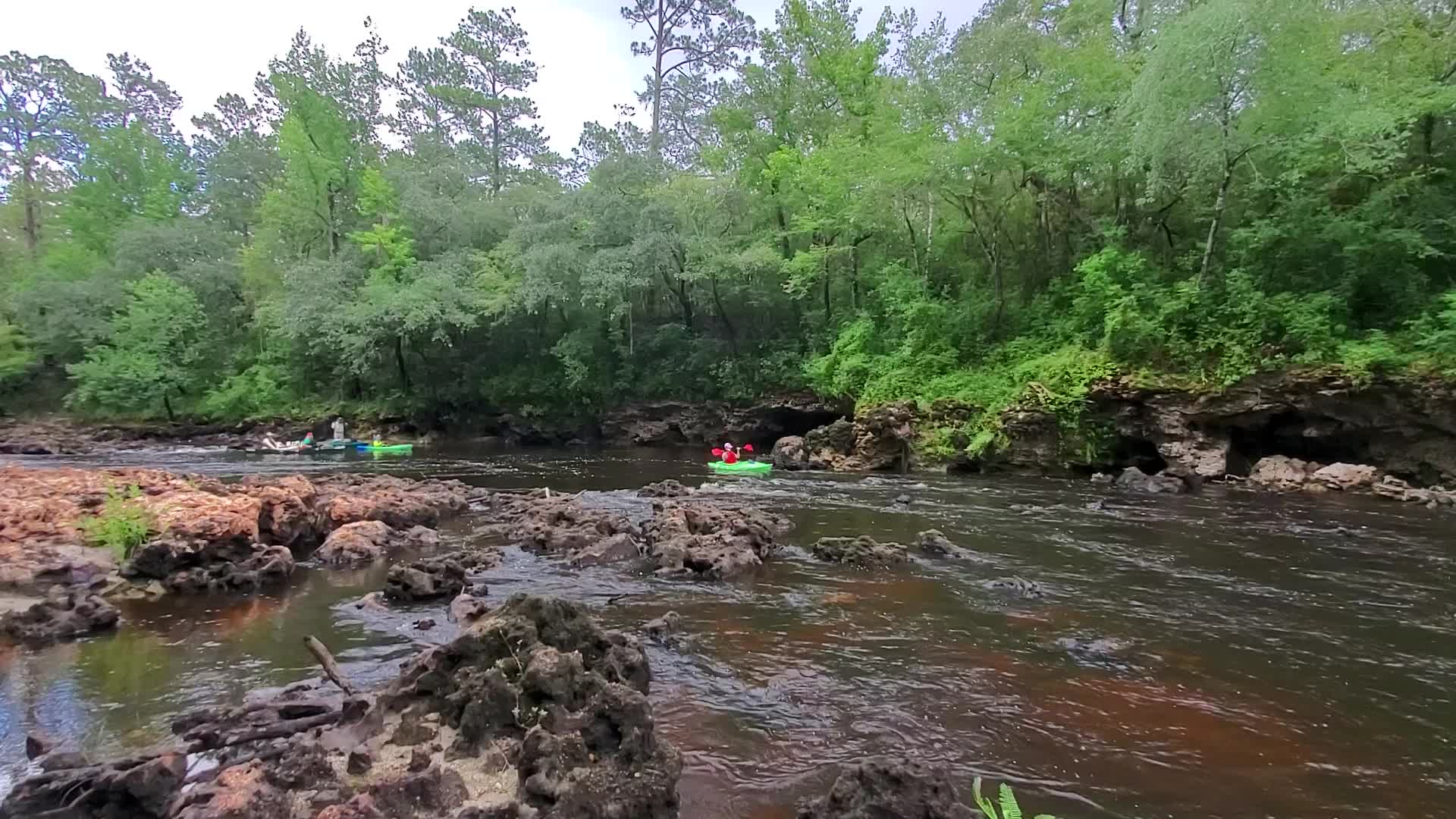 Movie: Debbie Smith, last rocks (Alapaha Real Rapids), 15:06:51, 30.6087169, -83.0627635