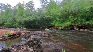 [Movie: Debbie Smith, last rocks (Alapaha Real Rapids), 15:06:51, 30.6087169, -83.0627635]