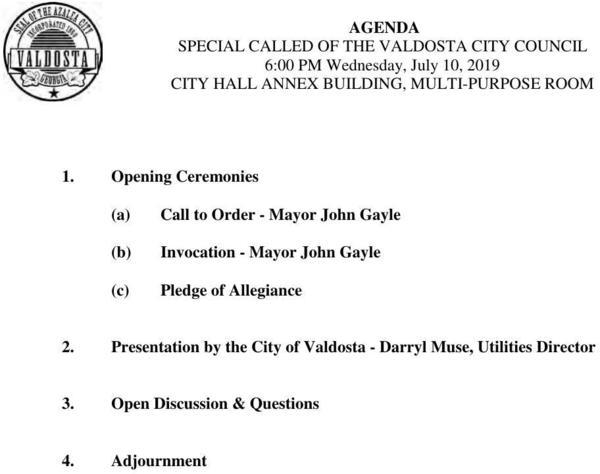 [071019-Special-Called-Meeting-Agenda-0001]