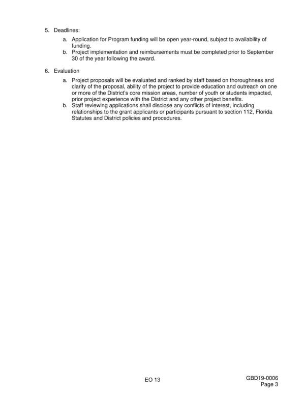 or more of the District's core mission areas, number of youth or students impacted,