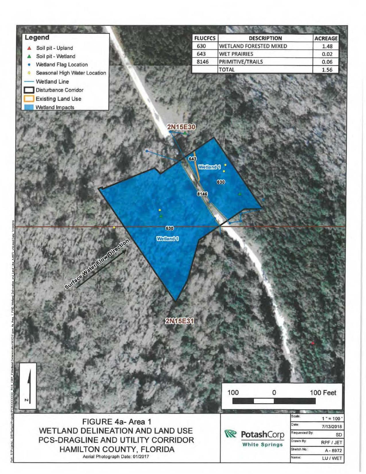 Map: Wetland Delineation and Land Use