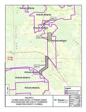 [Map: 7.5 MIN USGS Quad Cypress Creek]