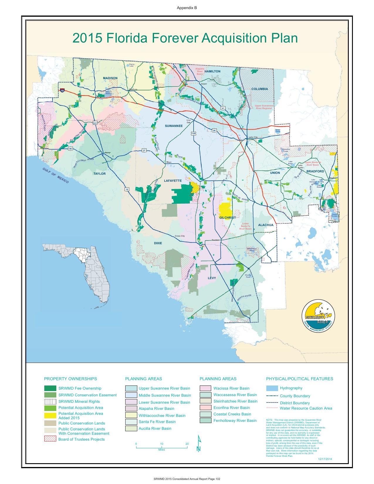 2015 Florida Forever Acquisition Plan