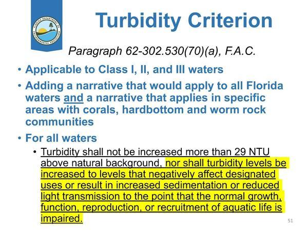 [Paragraph 62-302.530(70)(a), F.A.C.]