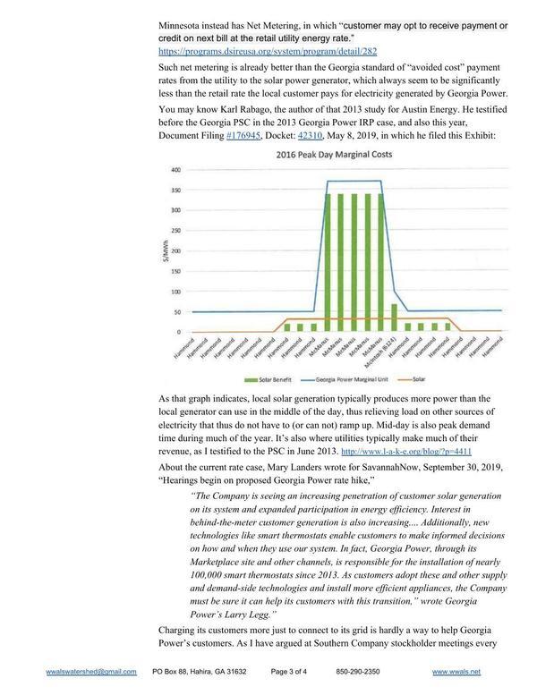 Local solar as benefit to utility