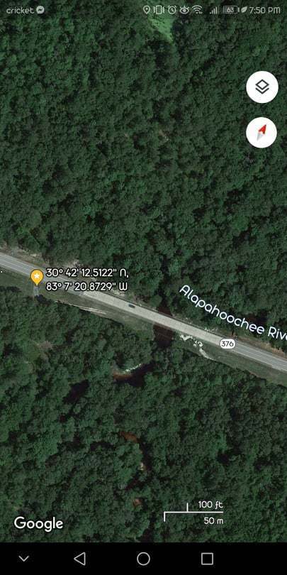 GA 376 @ Alapachoochee River