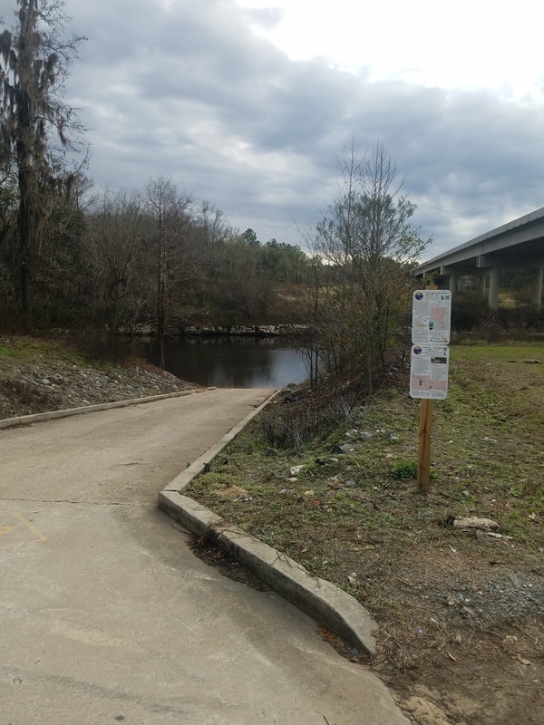 [Boat Ramp and WLRWT signs]