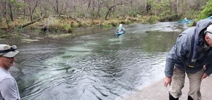 [Heading downstream]