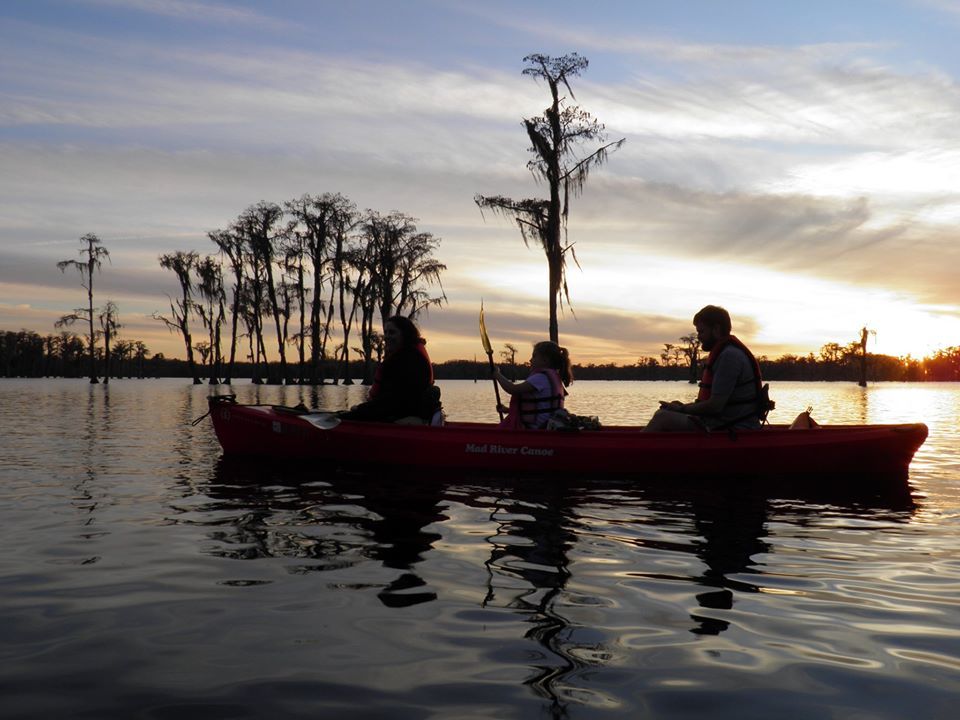 Triple canoe