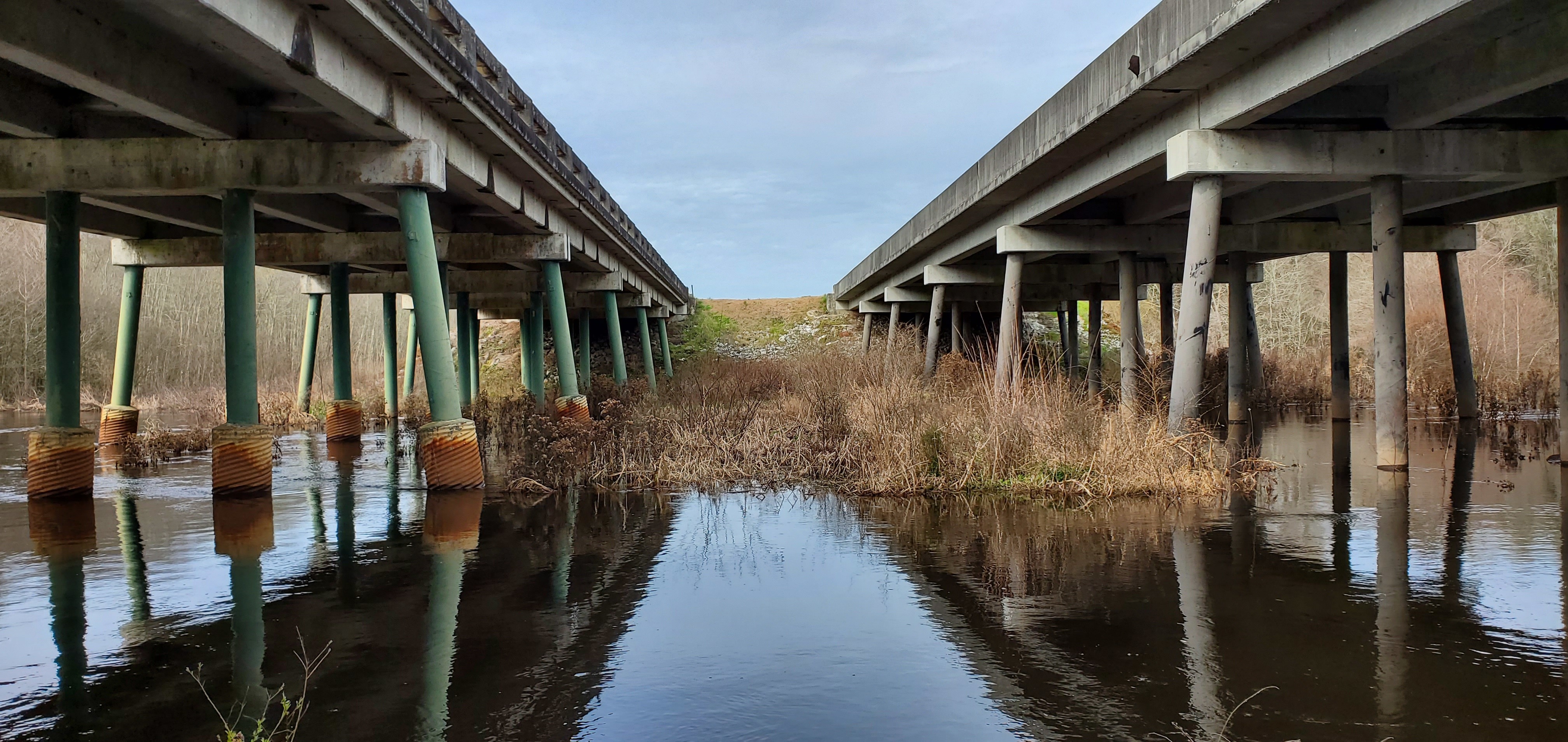 Bridge looking west