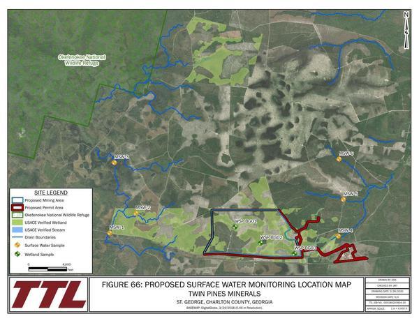 Figure 66: Proposed Surface Water Monitoring Location Map