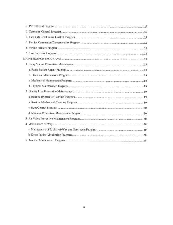 (3 of 3) Table of Contents