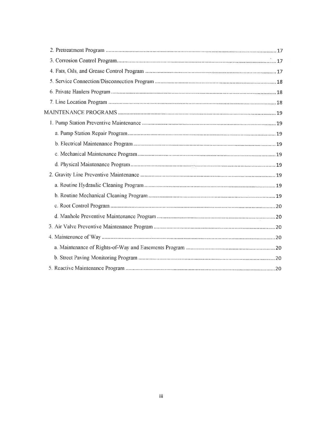 (3 of 3) Table of Contents