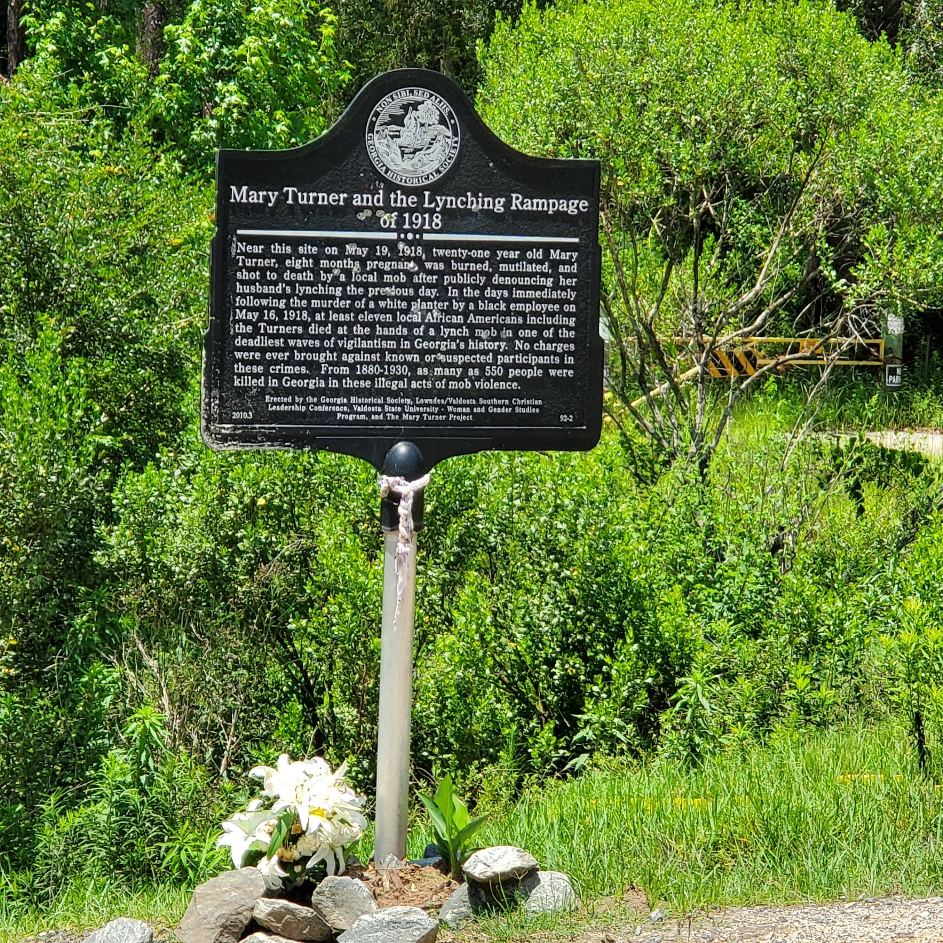 Mary Turner sign