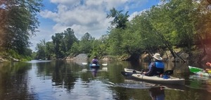 [Boaters heading in]