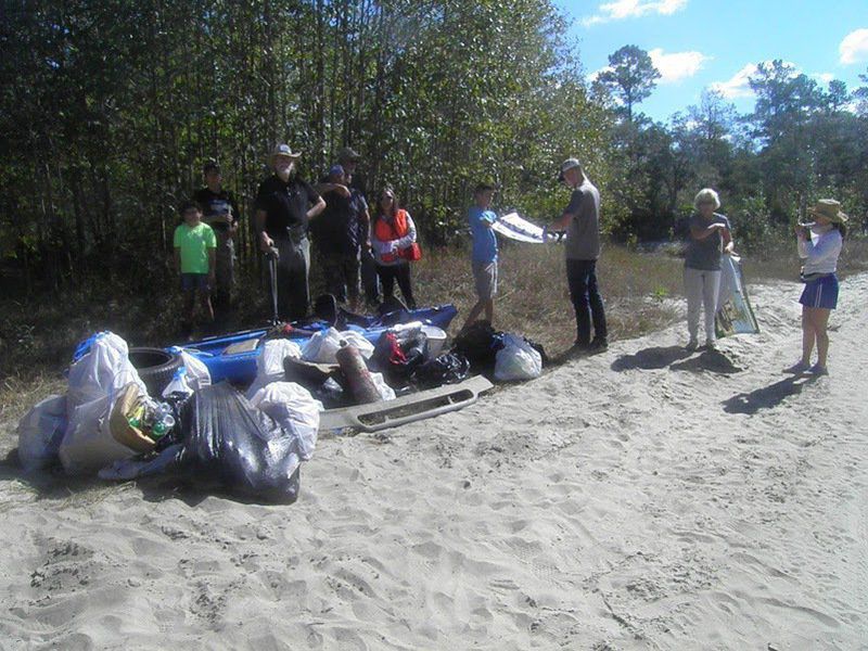 Lakeland cleanup, Alapaha River