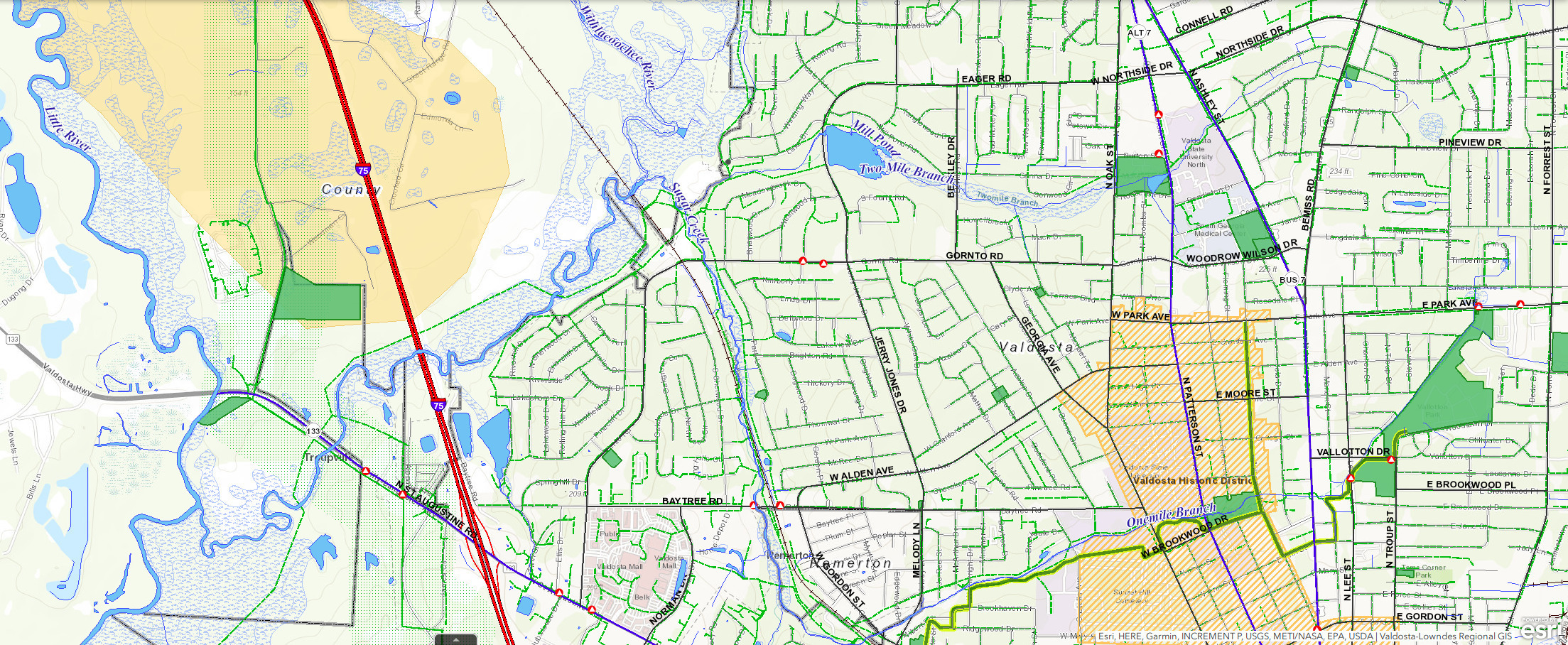 Twomile Branch, Sugar Creek, Withlacoochee River, GA 133