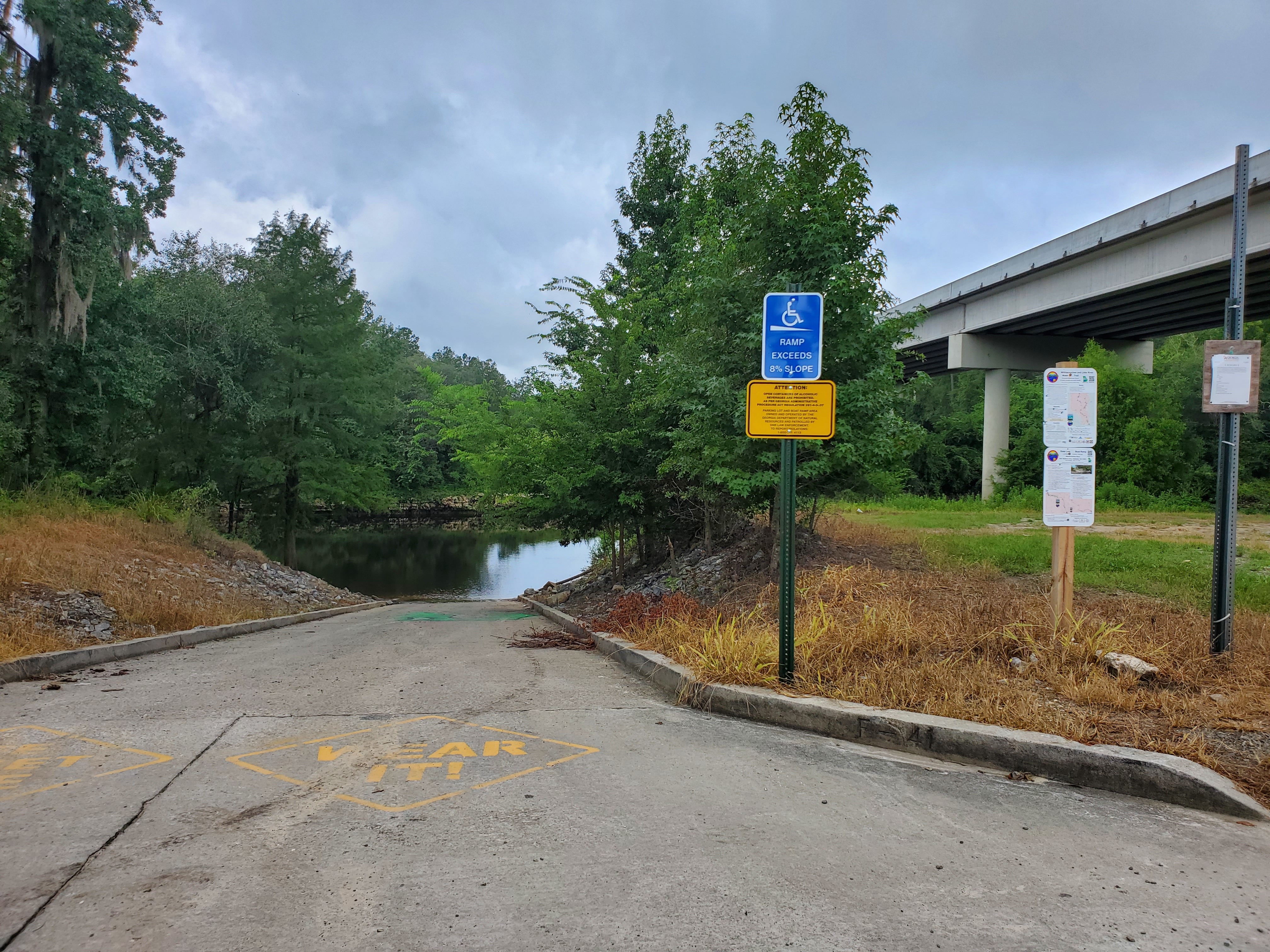 Boat Ramp and Withlacoochee River, 10:42:13, 30.6156519, -83.3079500