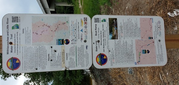 [WWALS signs, Withlacoochee and Little River Water Trail]