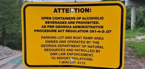 [Attention: no open alcohol containers]