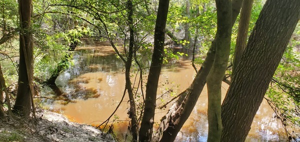 Sand and water upstream