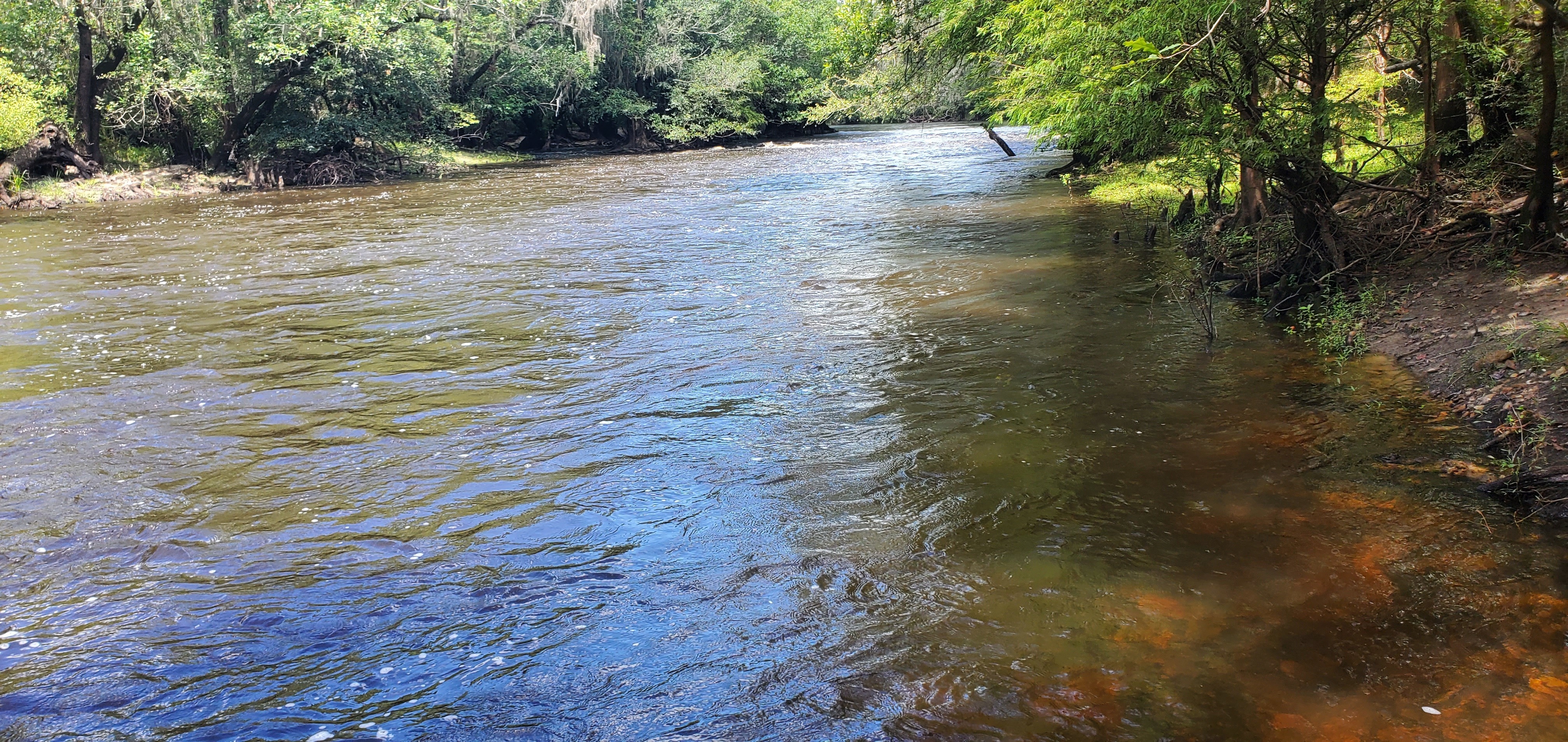 Upstream, Nankin Boat Ramp