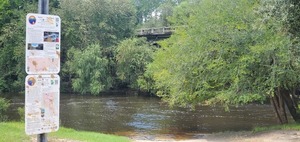 [WLRWT signs, Nankin Boat Ramp, bridge]