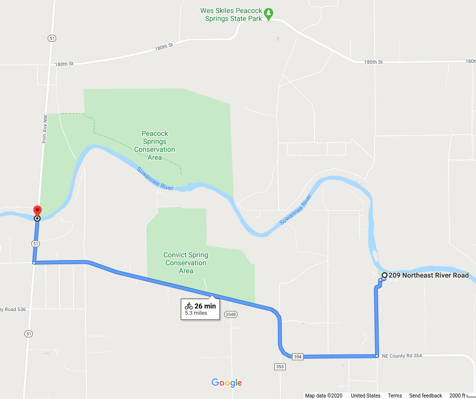 Bike Map: googlemaps